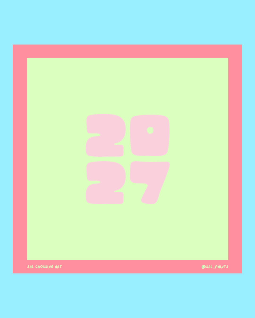 PRE ORDER: 2027 calendar