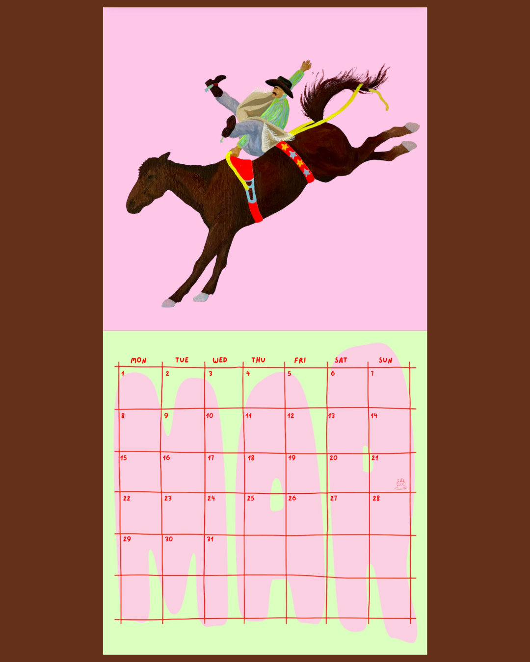 PRE ORDER: 2027 calendar